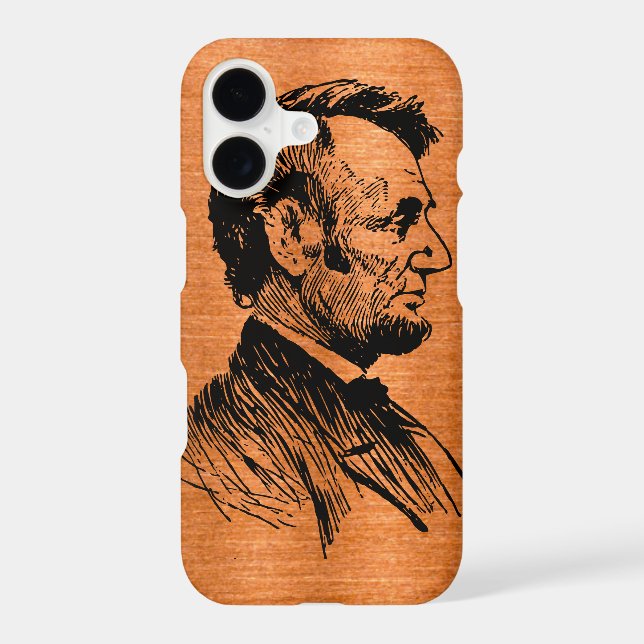 Abraham Lincoln Case-Mate iPhone Case (Back)
