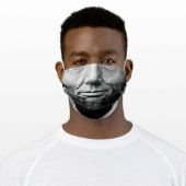 Abraham Lincoln Cloth Facemask Adult Cloth Face Mask (Worn)