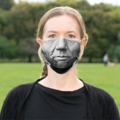 Abraham Lincoln Cloth Facemask Adult Cloth Face Mask (Outside)