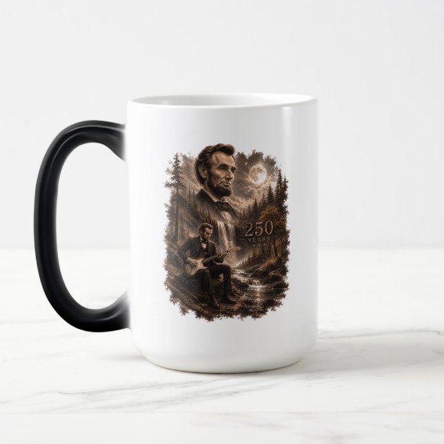 Abraham Lincoln Coffee Mug (Left)