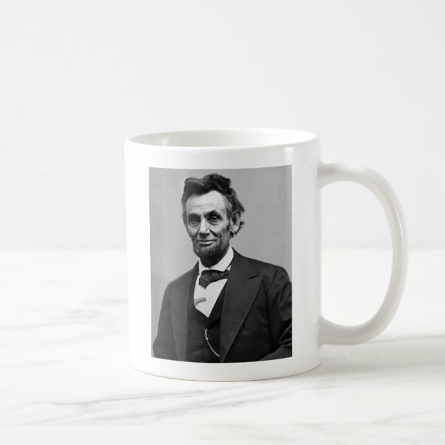 Abraham Lincoln Coffee Mug (Right)