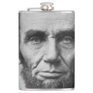 Abraham Lincoln Flask