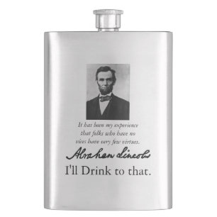 Abraham Lincoln Flask of Vice
