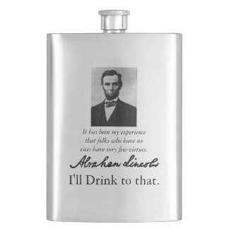 Abraham Lincoln Flask of Vice