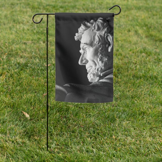 Abraham Lincoln Garden Flag (In SItu)
