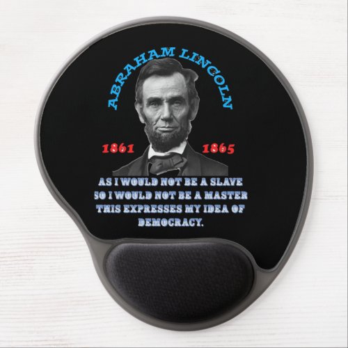 Abraham Lincoln Gel Mouse Pad