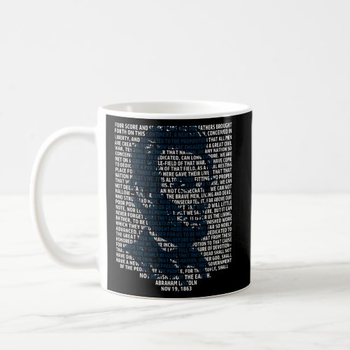 Abraham Lincoln Gettysburg Address History Coffee Mug