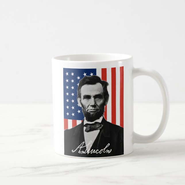 Abraham Lincoln Gettysburg Quote Mug (Right)