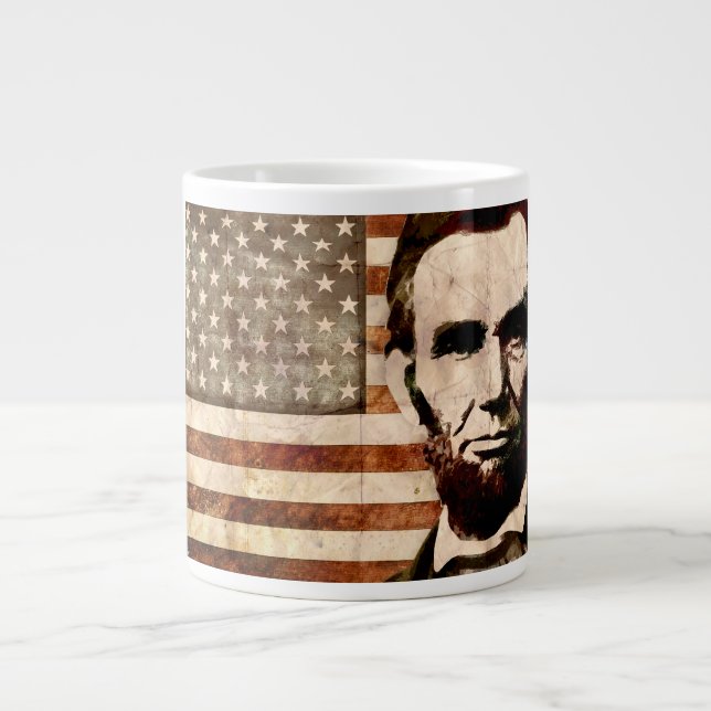 Abraham Lincoln Giant Coffee Mug (Front)