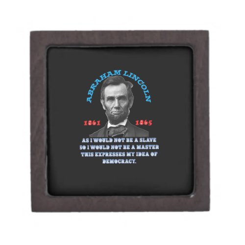 Abraham Lincoln Gift Box