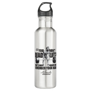 Abraham Lincoln Gym Humor - Deadlift Water Bottle