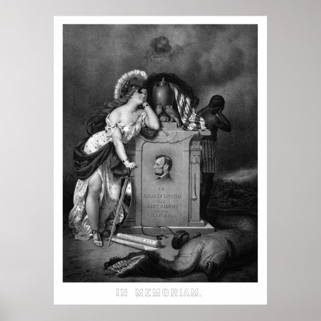 Abraham Lincoln -- In Memoriam Poster (Front)