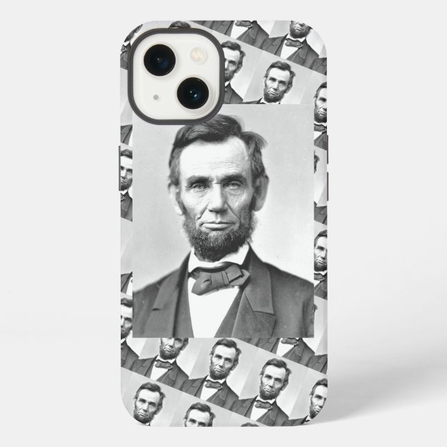 Abraham Lincoln  Iphone Case (Back)