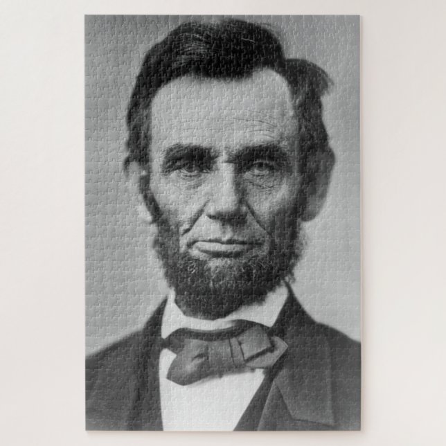 Abraham Lincoln Jigsaw Puzzle (Vertical)
