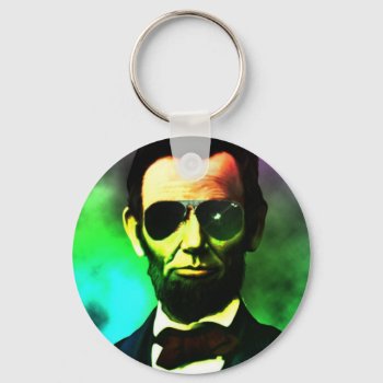 Abraham Lincoln Keychain by Hodge_Retailers at Zazzle