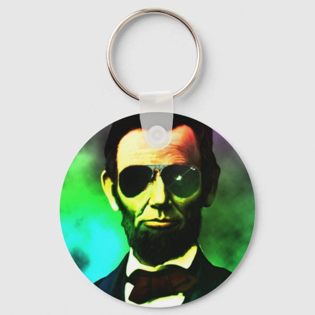 Abraham Lincoln Keychain (Front)