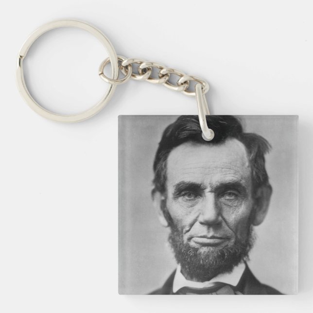 Abraham Lincoln Keychain (Front)