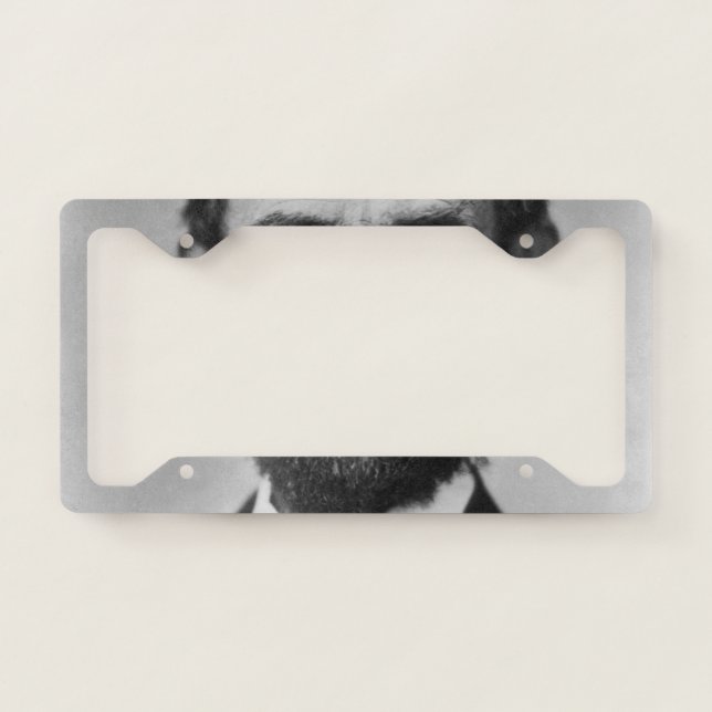 Abraham Lincoln License Plate Frame (Front)