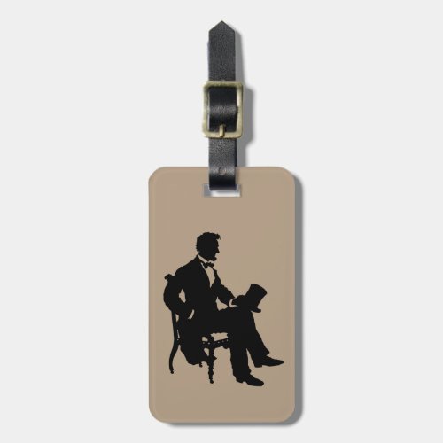 Abraham Lincoln Luggage Tag