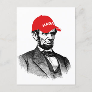 Abraham Lincoln MAGA Postcard