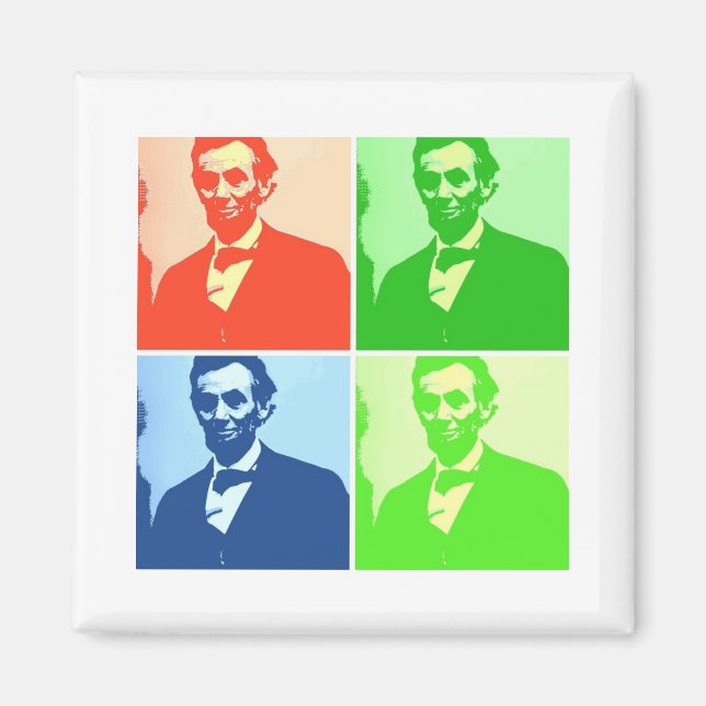 Abraham Lincoln Magnet (Front)