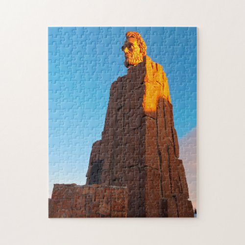 Abraham Lincoln Memorial Wyoming Jigsaw Puzzle