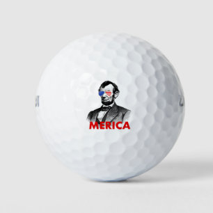abraham lincoln merica golf balls