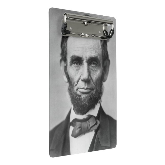 Abraham Lincoln Mini Clipboard (Angled)