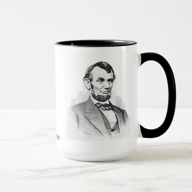 Abraham Lincoln Mug (Right)