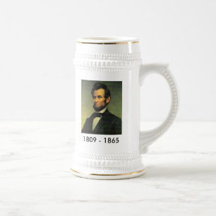Abraham Lincoln Painting Bicentennial Stein
