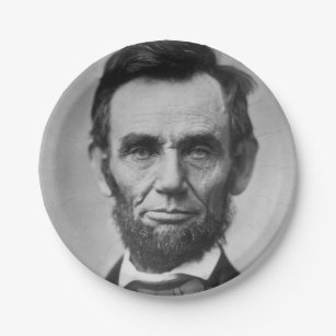 Abraham Lincoln Paper Plates