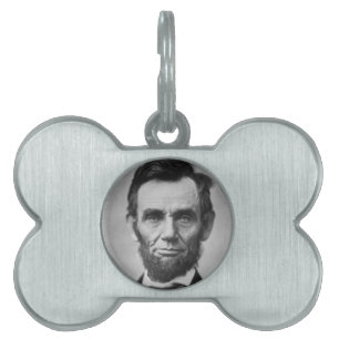 Abraham Lincoln Pet ID Tag