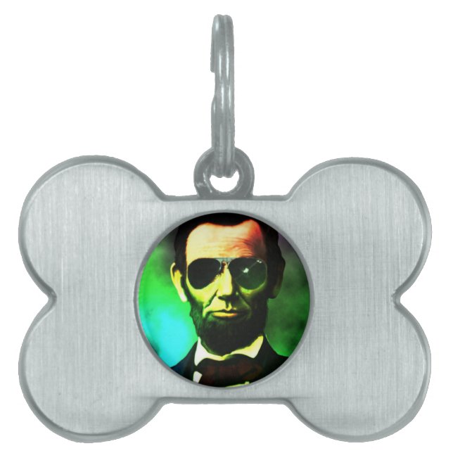 Abraham Lincoln Pet Tag (Front)