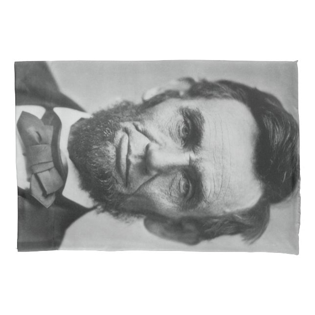 Abraham Lincoln Pillow Case (Front)