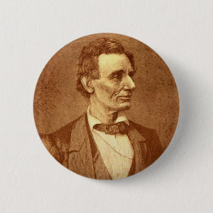 Abraham Lincoln Pinback Button