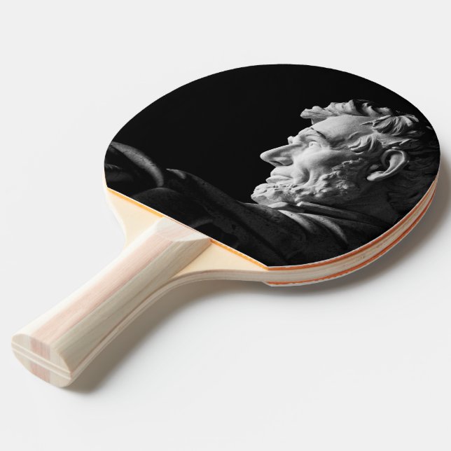 Abraham Lincoln Ping Pong Paddle (Back Angle)
