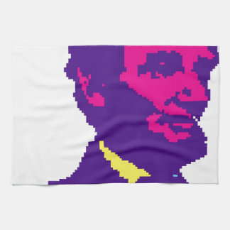 Abraham Lincoln Pixelated Towel