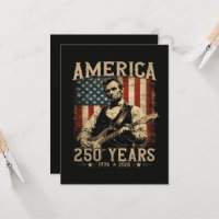 Abraham Lincoln Playing Guitar 4th July