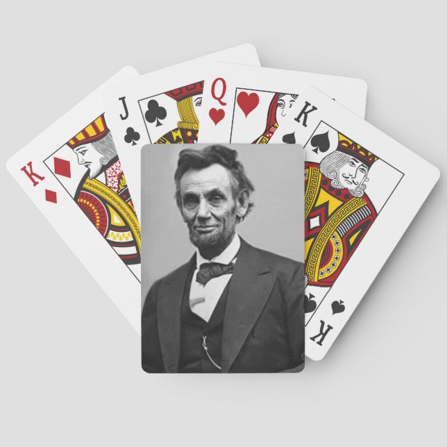 Abraham Lincoln Poker Cards (Back)