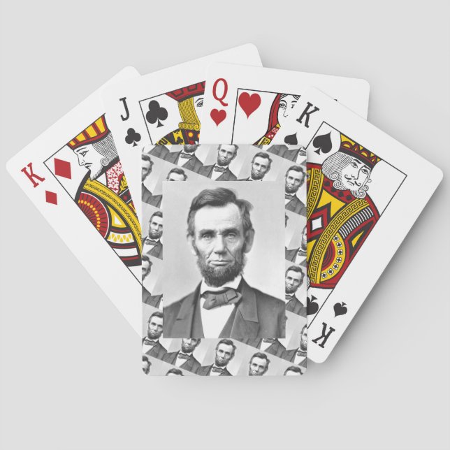 Abraham Lincoln  Poker Cards (Back)