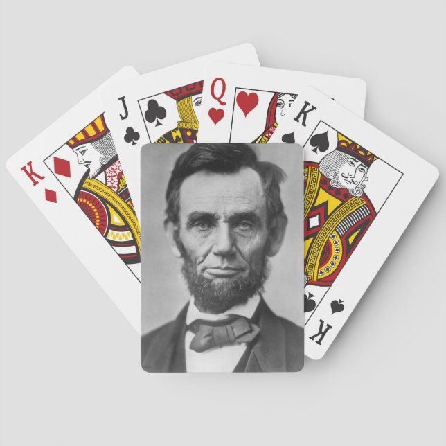 Abraham Lincoln Poker Cards (Back)