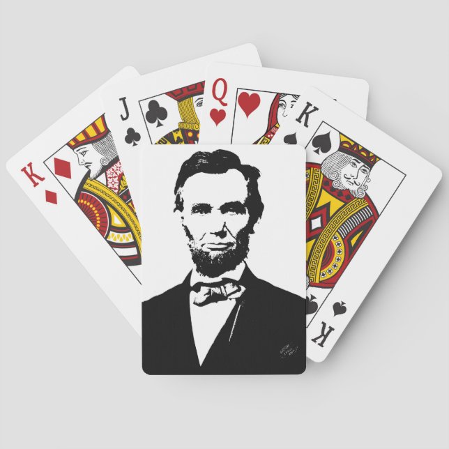 Abraham Lincoln Poker Cards (Back)