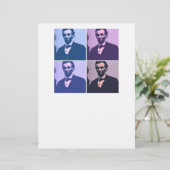 Abraham Lincoln Pop Art (Standing Front)