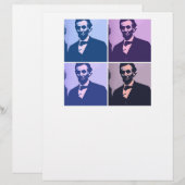 Abraham Lincoln Pop Art (Front/Back)