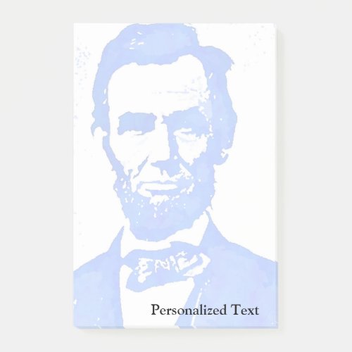 Abraham Lincoln Pop Art Portrait Post_it Notes