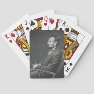 Abraham Lincoln Portrait Art Playing Cards