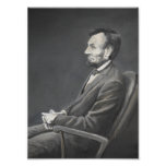 Abraham Lincoln Portrait Art Print at Zazzle