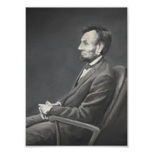 Abraham Lincoln Portrait Art Print