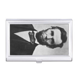 Abraham Lincoln Portrait Business Card Case