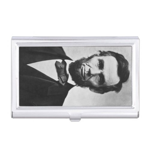 Abraham Lincoln Portrait Business Card Case